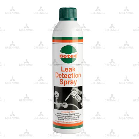 gotec leak detection spray|Gotec: Air/gas leak detection